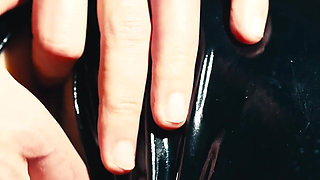 He Jerks My Pussy with a Finger in the Ass