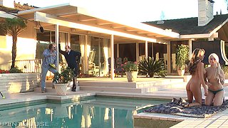 Saucy vixens smutty lesbian sex scene