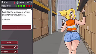 Big boobs big ass girl fucks two huge cocks - barely working gameplay level 2