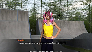 Horny 18 Year Old Stranger Girl Loves Fucking My Cock in Public Restroom