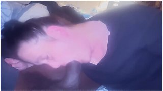 My Boo Pajamas And A Nice Big Black Cock To Gobble On