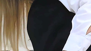 College Girl Strip Tease Featuring Sammi Tye