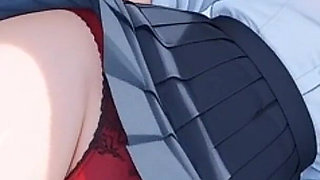 Secretary Falls in Love with Her Boss Anime Romance