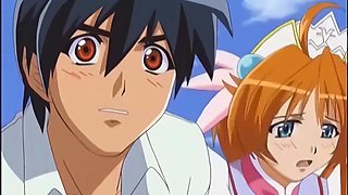 Horny japanese anime teens showing off their sexy bodies