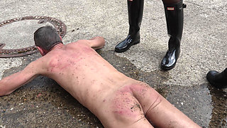 Outside We Cool It Down as Our Toilets