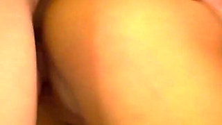 A Guy Gets a Big Dick in His Ass While Fucking a Slut's Pussy - They Cum Hard