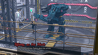Stranded in Space - Checking Out the Cute Robot Girl