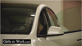 Car Breakdown, Surge Of Desire With Veronica Leal