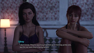 Cheating GF Fucked While BF Outside of Door - the Beach House - E07