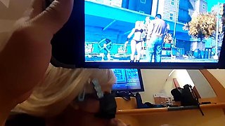 POV: Your girlfriend tries to distract you while you