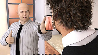 Laura Lustful Secret - Gameplay - Roleplay - Wife Teases Husband Friend on Phone by Video Call