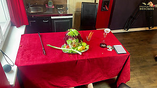 Humiliating the Slave at the Dining Table - Slave’s Head on a Platter (221)