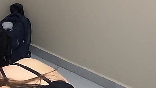 School Teacher in Sexy Dress Riding After School