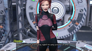 Stranded in Space - Asian MILF Scientist Showcases Her Project
