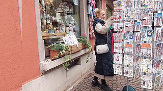 Sexy Blonde Mature Wife Enjoys Oral