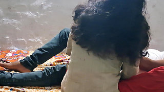 Indian Desi Big Boobs Aunty Hardjob with Tamil Boyfriend Cock