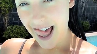 Masturbation close up Tamara big clit