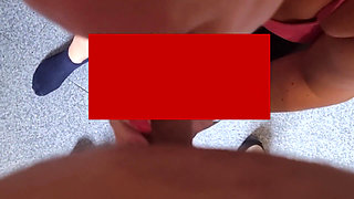 Cuckolded Husband Fucks His Slutty Wife in a Friend's Kitchen.