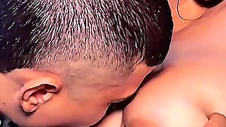 Stepson Cum on His Stepmother's Huge Tits During a Family Breakfast - Savannah Watson