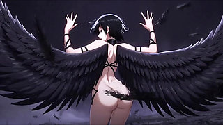 Female Warhammer 40k Space Marines Erotic Sensual Scenes in Partial Power Armor