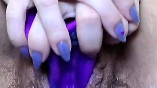 Alien Dildo Stretches My Fat Hairy Pussy, Leaves Huge Mess & Leads to Amazing Orgasm