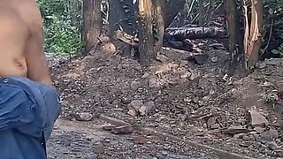 Outdoor Naked, Gaping and Pissing