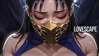 Kitana Mortal Kombat Solo: Screaming Orgasms + Intense Fuck