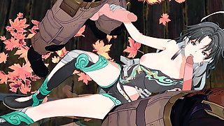 Wuthering Waves - Jianxin Erotic Sex & Blowjob - 3D Hentai Animation