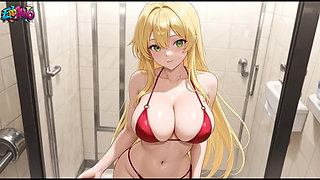 Supermarket Girl Falls in Love with Her Boss Anime Romance