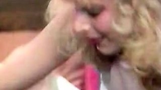 Blonde Euro babe sucks a hardcore dick