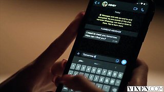 Alberto Blanco and Lia Lin's pussy licking action by Vixen