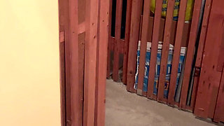 POV I Got Caught Masturbating Naked in the Basement