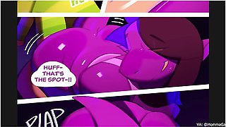 Deltarune - Big Ass Susie Fucks Kris In His Own House - Car Toon