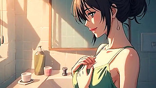 AI Anime Hentai Uncensored, Uncensored video of 18 Year old Teen Hentai MILF, 3D Cartoon on closeup by Kiidzy Animates