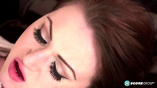 British Hentai Boss Harmony Reigns Big Tits Cumshot