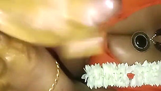 Tamil House Wife Very Nice Blowjob in House Oil Husband Cock