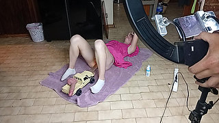 RC carwith dildo fucking hot 19 year oldblondes pussy