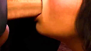 In Security Lesbian Is Blowing Two Dudes with Big Cocks in the Back Alley and Drinks Their Cum - Episode 29