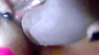 Monakiss with black cock and vibrating sex toy