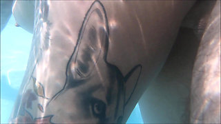 Mr Creampie Fucks Cheyenne in the Swimming Pool