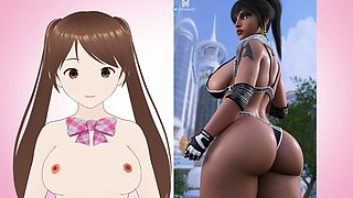 Uncensored hentai joi, try not fap, overwatch dont cum