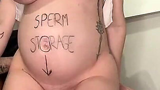 Sperm Storage Nurse My Giant Belly Gets Filled with Your Milk