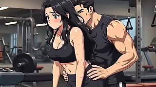 Gym Trainer Ne Shaadi-Shuda Priya Ki Chut Faad Di Hardcore Gym Sex ( AI generated )