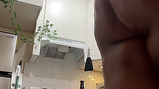 Slutty Black Chick Dancing Naked While Eating Farmer Boys