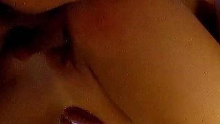 Blonde skinny teen Cassandra ass fucked by angler on the beach