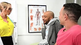Hot Doctor Gets Double Dominated.Tiffany Watson / Brazzers