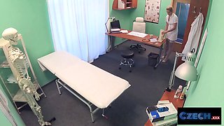 Czech porno - nurses warm moist vulva solves patients knob problem