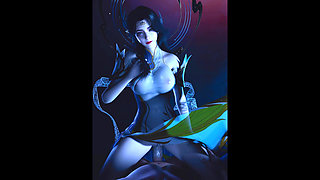 The Dream Goddess of Scarlet Temptation - 3D Animation Hentai