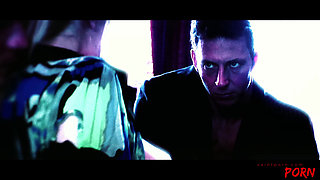 Beauty with Dark Hair Gives a Blowjob and Gets Fucked Deep