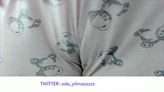 Rubbing Pussy with Pajamas- Cameltoe